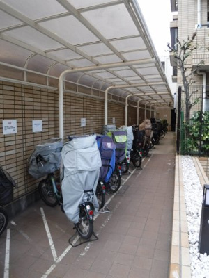 【その他共用部分】 | フローラル東葛西Ⅰ | 駐輪場も大きくご用意