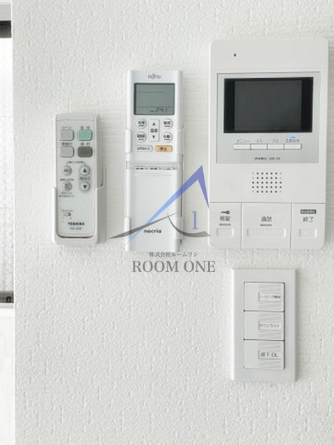 スカイコートパレス蒲田Ⅱのセキュリティ|モニター付きインターホンです。