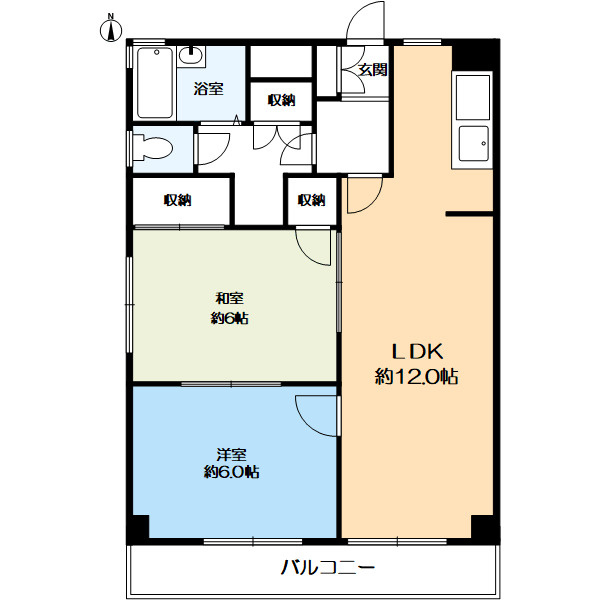 ひろやビルの間取り