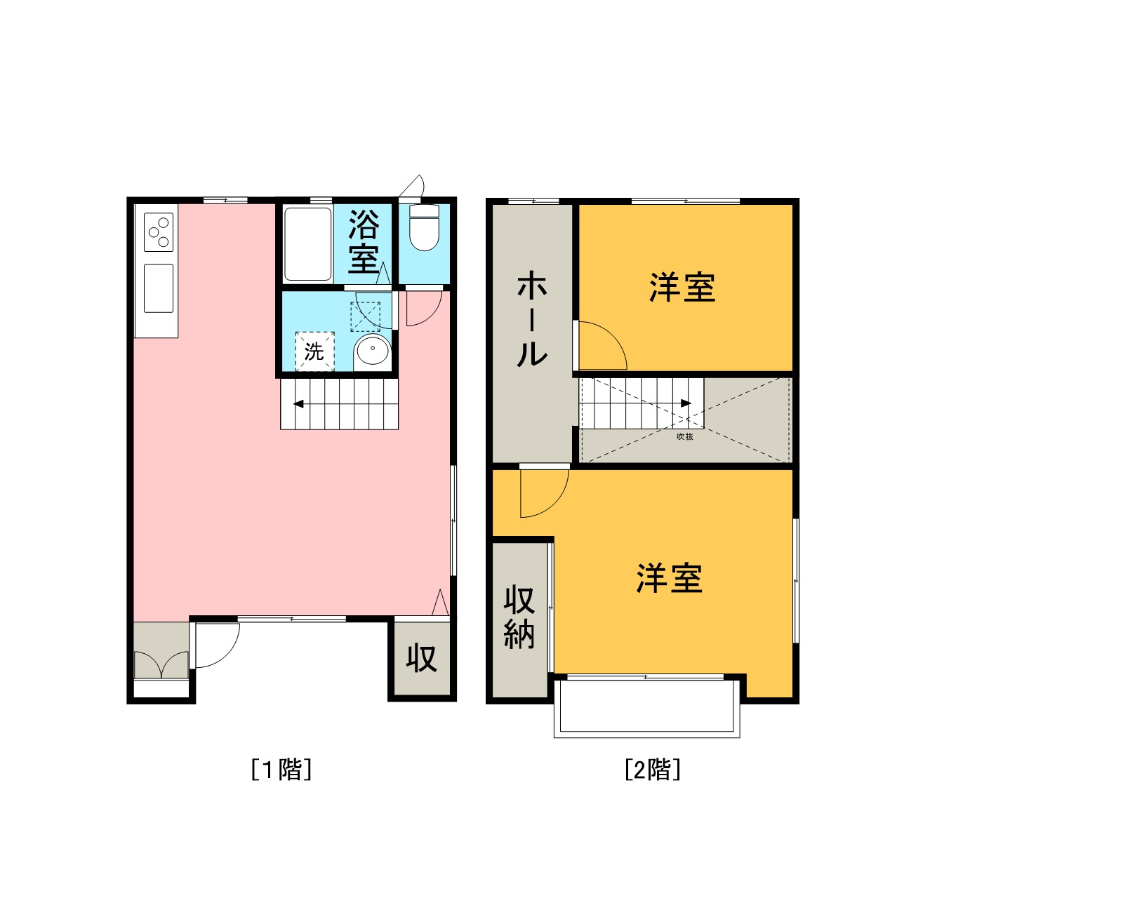 南の森の間取り