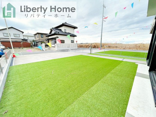 ひたちなか市相金町　の庭