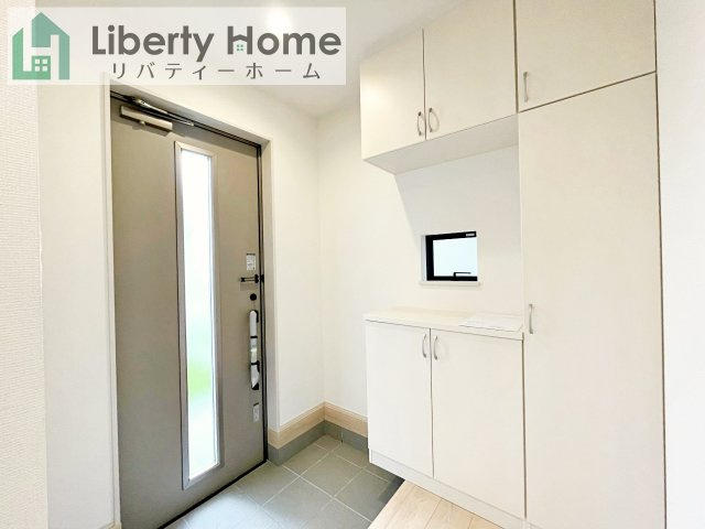 ひたちなか市相金町　の玄関