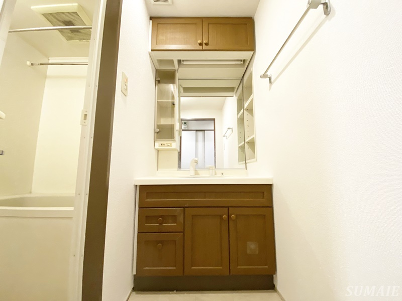 北区神谷１丁目の賃貸マンションの独立洗面台|独立洗面台です☆