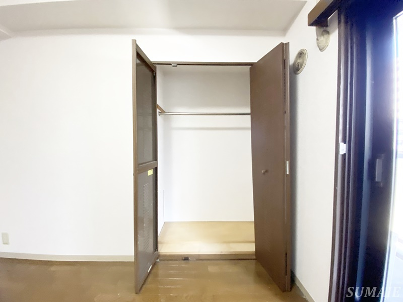 北区神谷１丁目の賃貸マンションの収納|クローゼットです☆