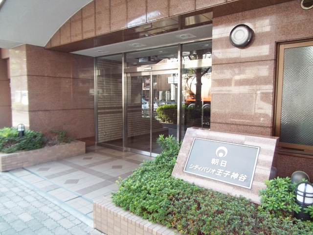 北区神谷１丁目の賃貸マンションのエントランス|落ち着いたデザインのエントランス！