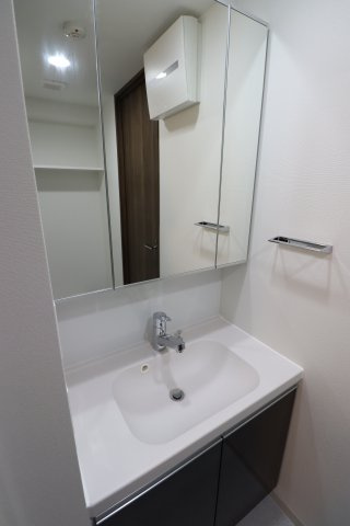 GENOVIA白糸台skygardenの洗面所