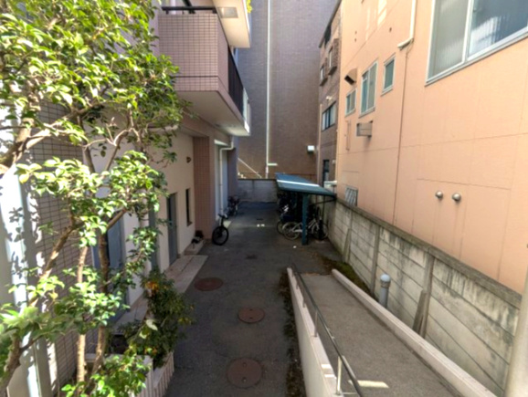 パシフィックパレス清澄の駐輪場