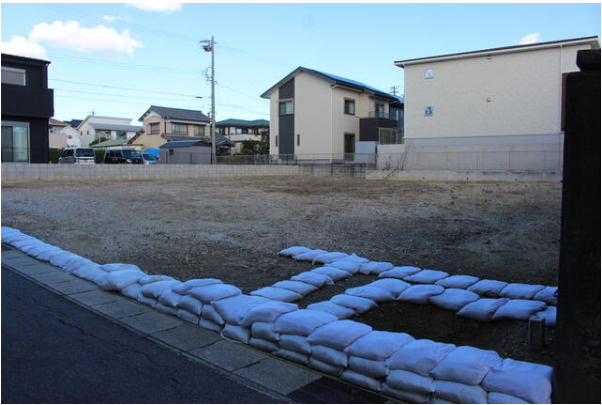 知多郡武豊町字桜ケ丘３丁目　売り土地の外観