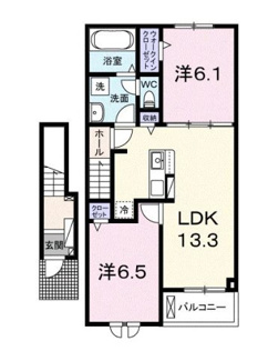 【間取り】 | オリュザＡ