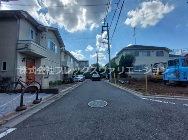 【前面道路含む現地写真】 | 三鷹市北野一丁目土地