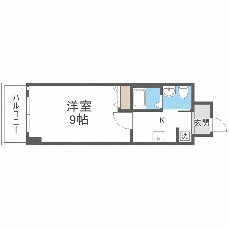 リアライズ住之江公園の間取り