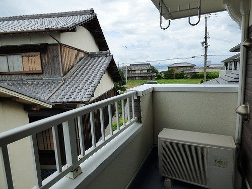 サン・フェルメール壱番館のバルコニー