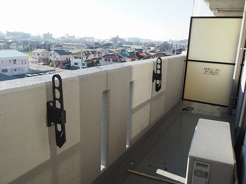 グラン・アビタシオンのバルコニー