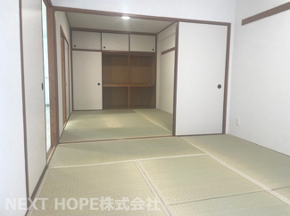 【和室】 | 伊丹昆陽ビューハイツ | 和室2室です♪足を伸ばして寛げる居室です！！畳表替・襖貼替・障子張替済み♪