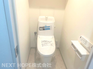 【トイレ】 | 伊丹昆陽ビューハイツ | 新品のトイレです♪水廻り全てが新品で気持ちよくご入居していただけます！！