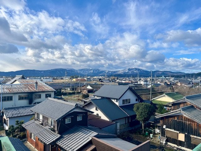 高島市新旭町針江ビルの展望
