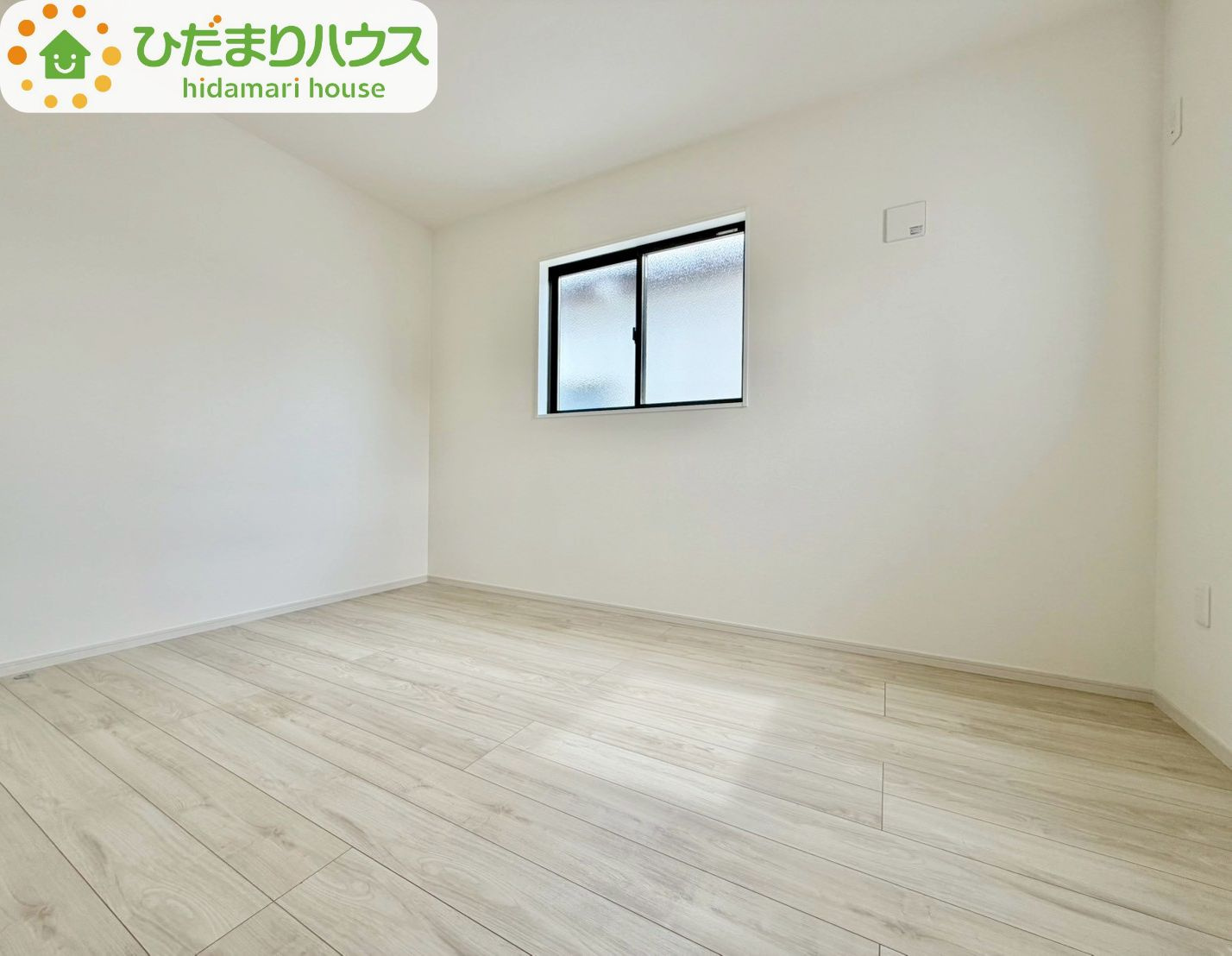 野田市山崎23期　新築戸建　1号棟の洋室|白を基調とした開放感あふれるルームデザイン(^^)/						
