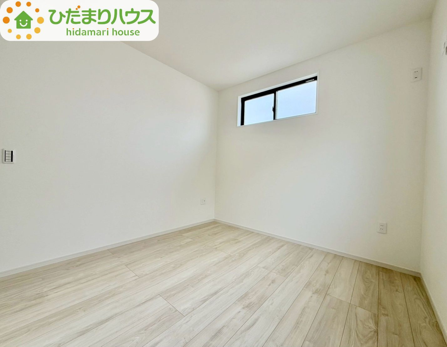 野田市山崎23期　新築戸建　1号棟の洋室|夏場に心地良いひんやり感はフローリングならでは☆彡						
