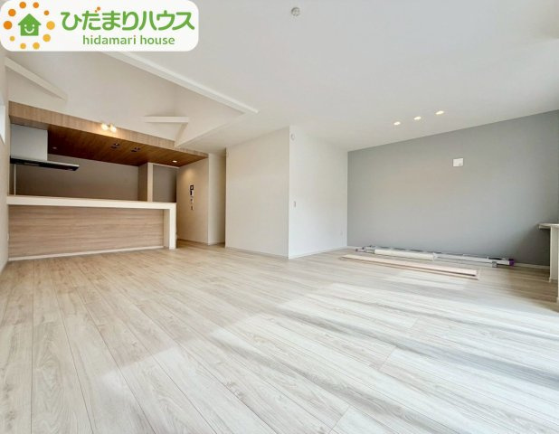 野田市山崎23期　新築戸建　1号棟の居間・リビング|早くお仕事終わらせて、家に帰りたくなるようなおしゃれなリビングです(^^♪						
