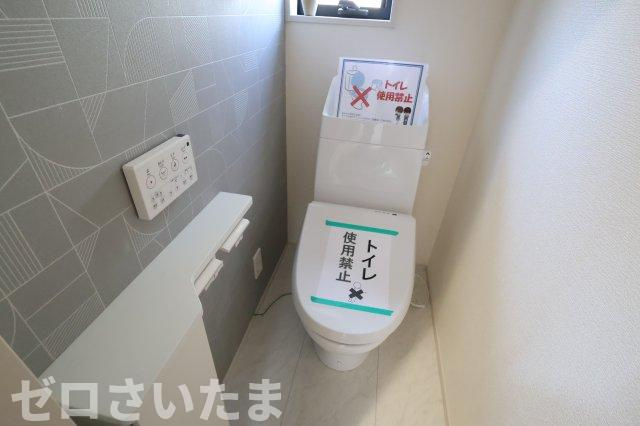 《仲介手数料無料》岩槻区東町１丁目9-29新築一戸建てリーブルガーデンのトイレ|1階のトイレ