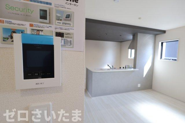 《仲介手数料無料》岩槻区東町１丁目9-29新築一戸建てリーブルガーデンのセキュリティ