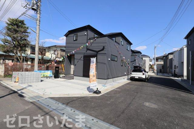 《仲介手数料無料》岩槻区東町１丁目9-29新築一戸建てリーブルガーデンの外観|2026年3月16日13:30撮影 天気は快晴でした。