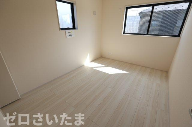 《仲介手数料無料》岩槻区東町１丁目9-29新築一戸建てリーブルガーデンの洋室|2階洋室6帖