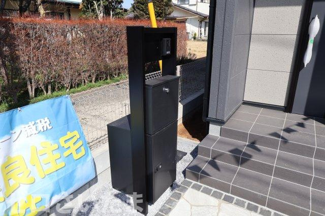 《仲介手数料無料》岩槻区東町１丁目9-29新築一戸建てリーブルガーデンのセキュリティ|宅配ボックス付き