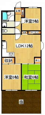 サンシティ西船の間取り