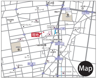 【地図】 | 平塚市四之宮2丁目　売地