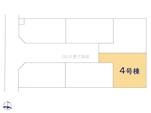 《仲介手数料無料》岩槻区東町１丁目9-29新築一戸建てリーブルガーデンの区画図