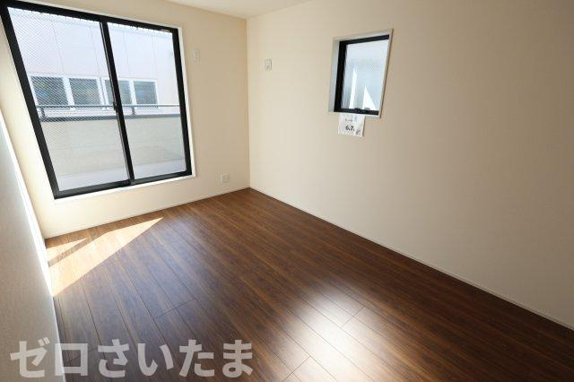 《仲介手数料無料》岩槻区東町１丁目9-29新築一戸建てリーブルガーデンの洋室|6.7帖