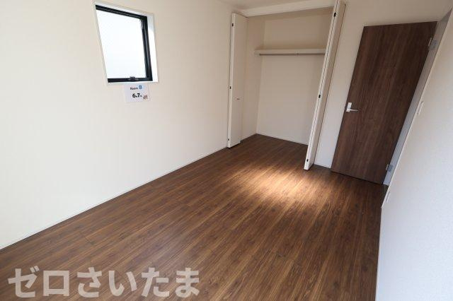 《仲介手数料無料》岩槻区東町１丁目9-29新築一戸建てリーブルガーデンの洋室|6.7帖