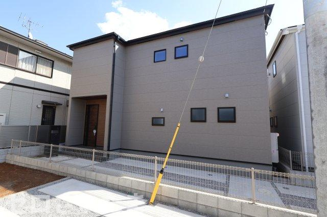 《仲介手数料無料》岩槻区東町１丁目9-29新築一戸建てリーブルガーデンの外観|2026年3月16日14:00撮影 天気は快晴でした。