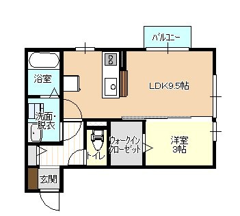 『コスモA・B』の間取り