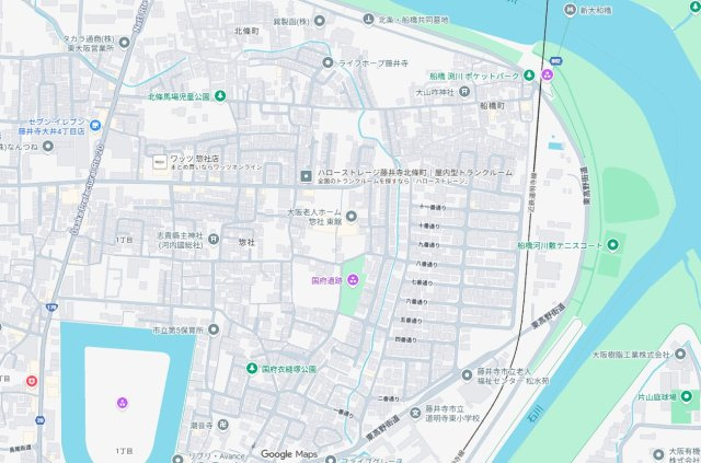 29(土)30(日)現地説明会！◆藤井寺市梅が園町　ラスト1邸の地図