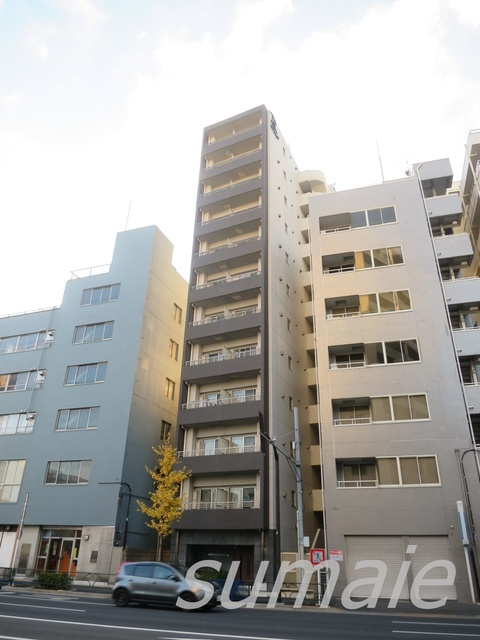 北区王子４丁目の賃貸マンションの外観|１２階建てのマンション♪