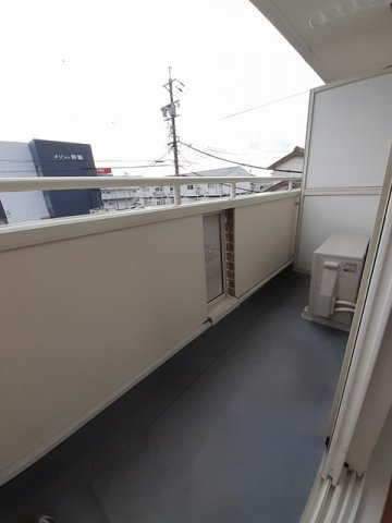 ひかり西浦のバルコニー