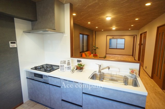 【居間・リビング】 | 平野区加美北8丁目 | 【LDK：ゆったり17.8帖♪】