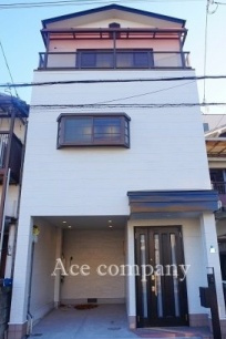 【外観】 | 平野区加美北8丁目 | 【駅近！駅歩3分！前道幅員6ｍ☆鉄骨造☆外壁1面塗装済みです☆】ローン返済目安：月々約71132円（頭金0円、変動金利0.875％、返済期間40年、ボーナス払い無しで試算しています）