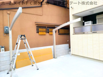 【その他共用部分】 | CASA　CALMA菱木 | 駐輪場※建築中