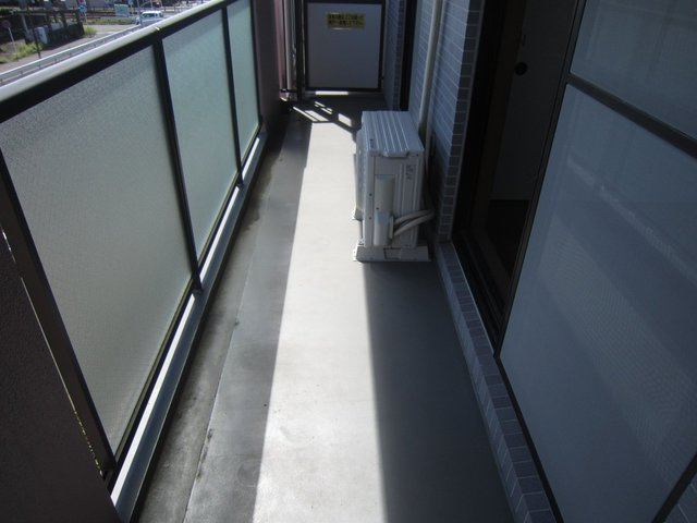 セシオン湘南のバルコニー|広々としたバルコニーです