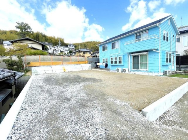 桃山町安芸山1号地の前面道路含む現地写真