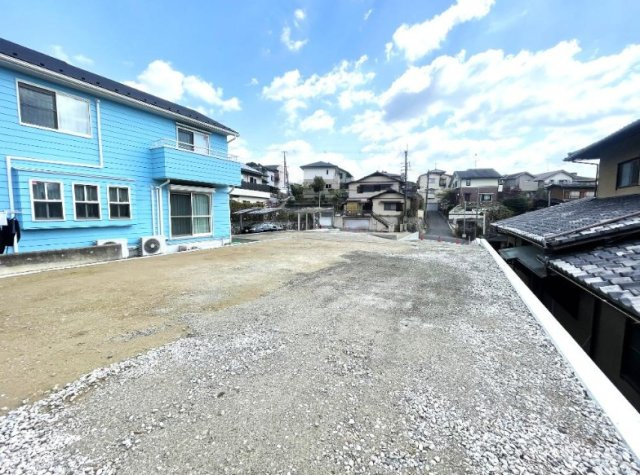 桃山町安芸山1号地の前面道路含む現地写真