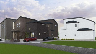 【外観パース】 | 伊勢原市下糟屋 4号棟 2期 | イメージパースです。実際とは異なる場合があります。