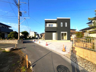 【前面道路含む現地写真】 | 袖ケ浦市坂戸市場　新築戸建　袖ヶ浦駅