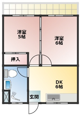 【間取り】 | 多和田アパート