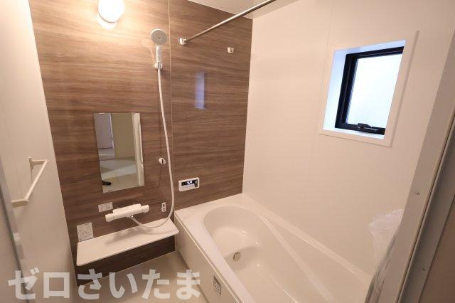 《仲介手数料無料》岩槻区美幸町2-13新築一戸建てリーブルガーデンの浴室
