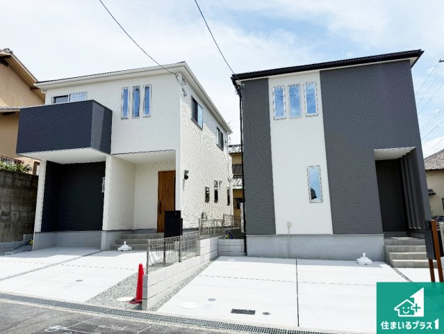 大阪狭山市大野台　第10期　新築一戸建ての外観|お客様に長く安心して住んでいだだける事にこだわった家づくり！住んでからのアフターサービスにもしっかりと取り組んでいます！