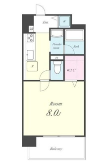 【間取り】 | リヴィエール船橋 | 間取りです。